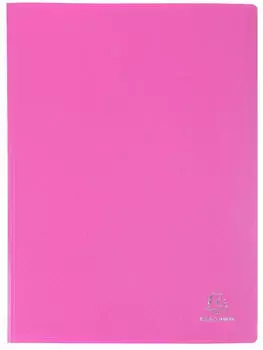 Exacompta OpaK Pr&auml;sentationsmappe A4 50 H&uuml;llen PP Rosa, 10er-Pack (88527E)