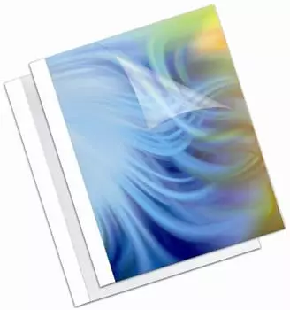 Fellowes Coverlight Thermobindemappe DIN A4, 3mm, wei&szlig;, 20 St&uuml;ck (5379701)