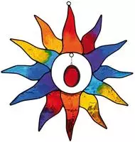 Suncatcher Sonne bunt 25 cm / Saraswati / Bei Hugendubel