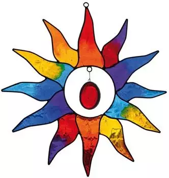 Saraswati Suncatcher Sonne bunt (4045173300065)