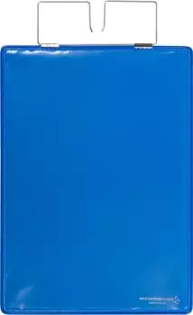 Tarifold Kennzeichnungsh&uuml;lle A4 PVC blau, 10 St&uuml;ck (165001)