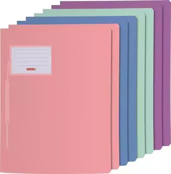 Brunnen Schnellhefter Fact! A4 PP Pastell 8 St&uuml;ck (102015098)