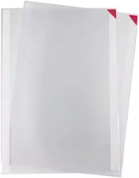 Tarifold Kang Easy Clic Magnet-Tasche DIN A3, transparent/rot (194470)