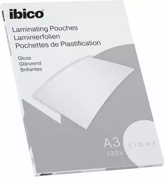 Ibico Basics Laminierfolientasche DIN A3 gl&auml;nzend 150mic (627311)
