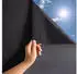 Marapon Sichtschutzfolie blickdicht 30x200cm schwarz