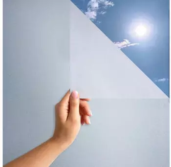Marapon Sichtschutzfolie blickdicht 30x200cm matt