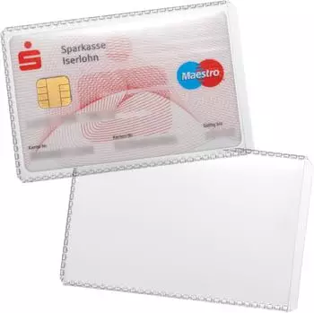 DURABLE Schutz- und Ausweish&uuml;lle Visitenkarten (213619) 10 St&uuml;ck