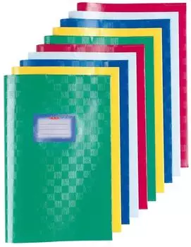 Herlitz Hefth&uuml;lle A4 PP Baststruktur farbig sortiert (5204003)