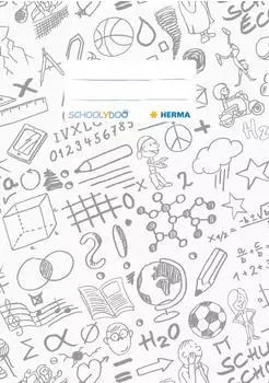 Herma Heftschoner A5 Schoolydoo wei&szlig; (19412)