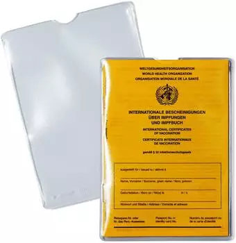Herma Ausweish&uuml;lle PP transparent 95x135mm f&uuml;r Fahrkarten/Kinderausweise (5020)
