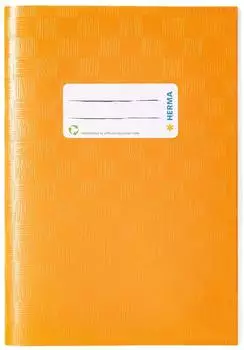 Herma Heftschoner A5 PP orange mit Baststruktur (7424)