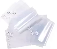 HERMA Buchschoner mit Lasche, aus PP (B)540 x (H)295 mm transparent, 140 my,