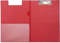 Maul 2337125, Maul Schreibmappe MAULpoly rot Folien&uuml;berzug A4