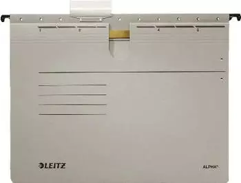 Leitz Alpha H&auml;ngemappe, A4, grau (19850085)