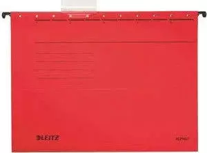 Leitz Alpha H&auml;ngemappe, A4, rot (19850025)