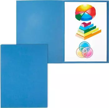 Elba Smart Line Aktendeckel, A4, blau (100091649)