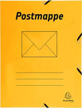 Exacompta Postmappe, A4, gelb (55549B)