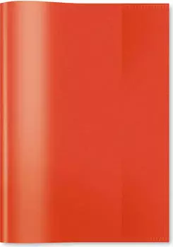 Herma Heftschoner Kunststoff, A5, rot/transparent (7482)