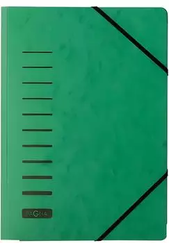 Pagna Sammelmappe mit Gummizug, A4, gr&uuml;n (24007-03)