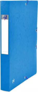 Oxford Top File+ Sammelbox, 40mm, A4, blau (400114368)
