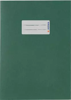 Herma Heftschoner Papier, A5, dunkelgr&uuml;n, 25er-Pack (5505#25)