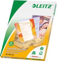 Leitz Laminierfolien 33818 iLAM, DIN A4, 80 mic, gl&auml;nzend, 100 St&uuml;ck