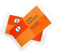 GBC 3740433, GBC CARD POUCH - Gep&auml;ckanh&auml;nger (Spezial, 100 Stk., 250 &micro;m) (3740433)