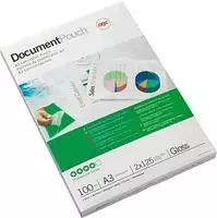GBC 3200725, GBC 100 Laminierfolien gl&auml;nzend f&uuml;r A3 125 micron