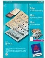 Avery Zweckform 3491, Avery Zweckform Transparente, matte Polyesterfolie (A4, 100