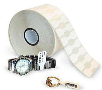 Zebra 8000D Jewelry 56 x 13 mm, 6 Rollen