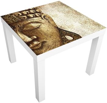 Bilderwelten Möbelfolie für IKEA Lack - Klebefolie Vintage Buddha bunt 55x55 cm55x55 cm