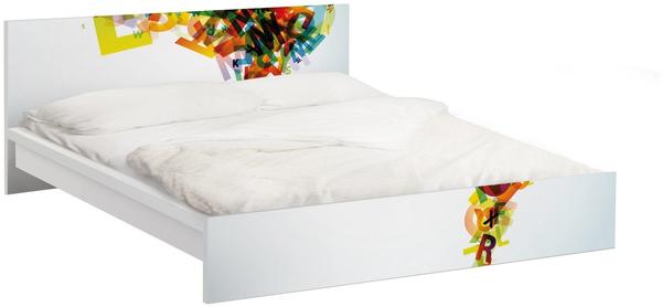 Pps Imaging Mobelfolie Fur Ikea Malm Bett Niedrig 140x200cm Klebefolie Rainbow Alphabet Test Testbericht De Juni 2021