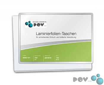 POV Laminierfolien IBM Card (59 x 83 mm), 2 x 250 mic, glänzend