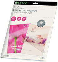 Leitz 7482, Leitz Laminierfolie DIN A4 125 micron gl&auml;nzend 25St.