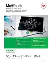 Laminiertasche A3 125 Micron matt VE=50 St&uuml;ck transparent