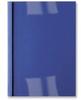 GBC Thermobindemappen LeatherGrain, A4, 3mm, 30 Blatt, Leder-Karton, blau, 100