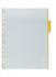 Durable Function Sichttafel, A4, gelb, 5er Pack