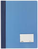 Durable Schnellhefter transluzent, A4, PVC, Blau, Porträt, 57 x 90 mm, 1...