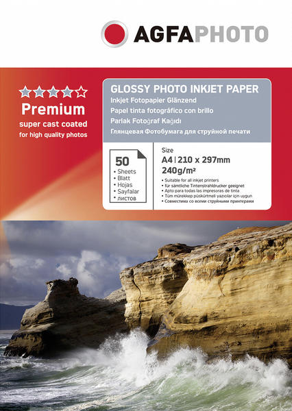 AgfaPhoto Premium Glossy Photo Paper (AP24050A4N)