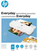 HP 9156, HP Laminierfolie Everyday A6, 80 &micro;m, 25 St&uuml;ck, Gl&auml;nzend (A6, 25...