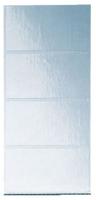 LEITZ Schutzfolienschildchen auf Streifen, transparent Ma&szlig;e: (B)72 x (H)39 mm,