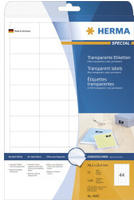 Herma 4586, HERMA Folien-Etiketten SPECIAL, 97 x 42,3 mm, transparent