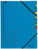 Leitz 3907-00-35 A4 Ordnungsmappe 7 Fächer blau