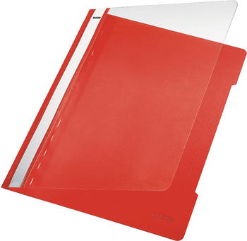 Leitz Standard Plastik-Hefter A4 rot