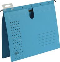 ELBA H&auml;ngehefter chic, Karton (RC), 230 g/m&sup2;, kaufm&auml;nnische Heftung, A4, blau, Sie