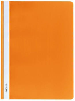 Herlitz Schnellhefter A4 aus PP-Folie orange