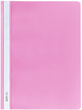 Herlitz Schnellhefter A4 aus PP-Folie pink