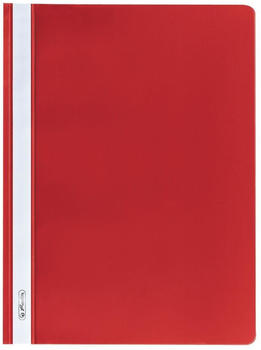 Herlitz Schnellhefter A4 aus PP-Folie rot