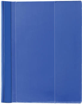 Herlitz Schnellhefter Combi A4 Überbreite PVC blau
