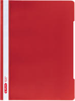Herlitz 11317138-400194396, Herlitz Schnellhefter Quality A4 Kunststoff 80...